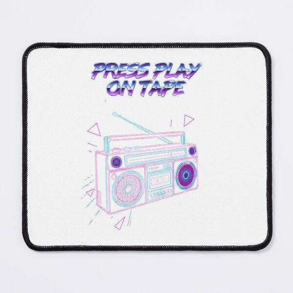 Item preview, Press Play On Tape Retro Boom Box designed and sold by Quillway.