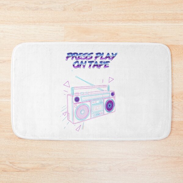 Item preview, Press Play On Tape Retro Boom Box designed and sold by Quillway.