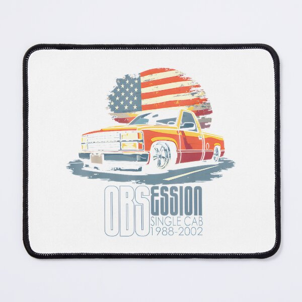 Item preview, Obs Single Cab Truck American Flag Obsession By Merch, Limited Edition, Perfect Gift For You And Fr designed and sold by Shelby Hines.