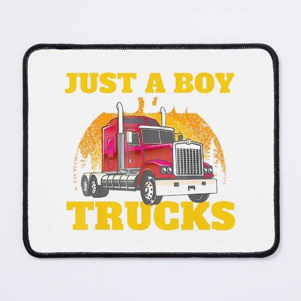 Item preview, Just A Boy Who Loves Trucks Semi Truck Driver Trucker Sonpng By Merch, Limited Edition, Perfect Gif designed and sold by Shelby Hines.