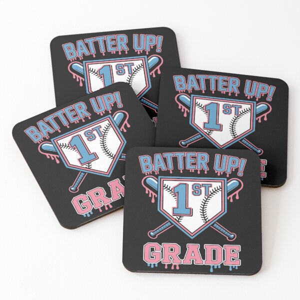 Item preview, Back to School 1st Grade Batter Up Baseball First Day Boys designed and sold by Eskomeranola.