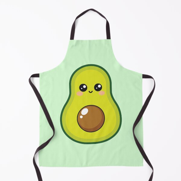 Item preview, Kawaii Avocado - Cute Smiling Avocado Pastel Aesthetic Vegan Gift designed and sold by Mr-Ma-Studio.