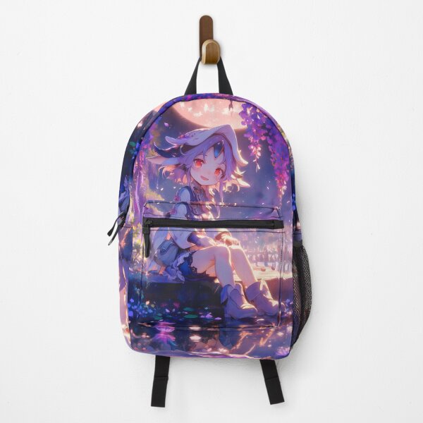 Item preview, Prushka Made In Abyss Anime Wisteria Moonlit Fantasy Japan Floral Radiant Anime Girl designed and sold by CarlosBender.