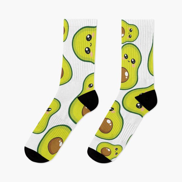 Item preview, Kawaii Avocado - Cute Smiling Avocado Pastel Aesthetic Vegan Gift designed and sold by Mr-Ma-Studio.