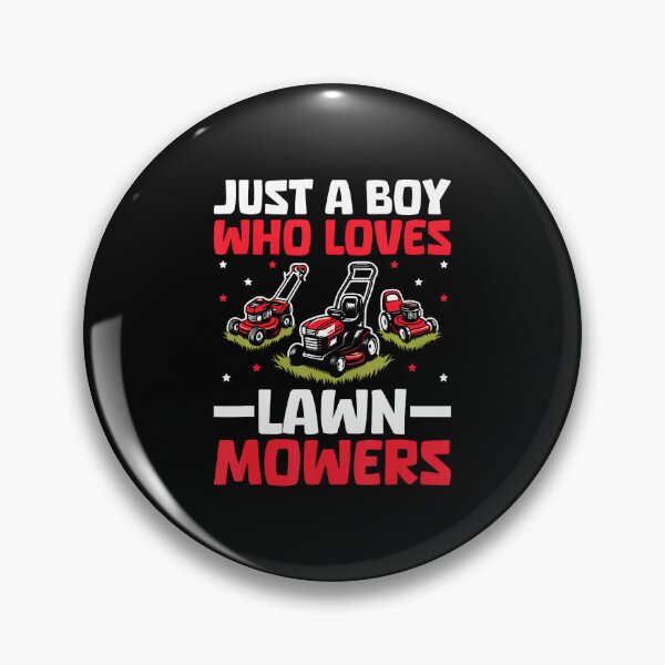 Item preview, Just A Boy Who Loves Lawn Mower Toddlers Farm Mowing Lovers designed and sold by BrandyMartha.