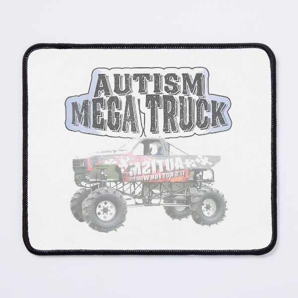 Item preview, Autism Mega Truck - Funny Truck Lover Design By Merch, Limited Edition, Perfect Gift For You And Fr designed and sold by Shelby Hines.