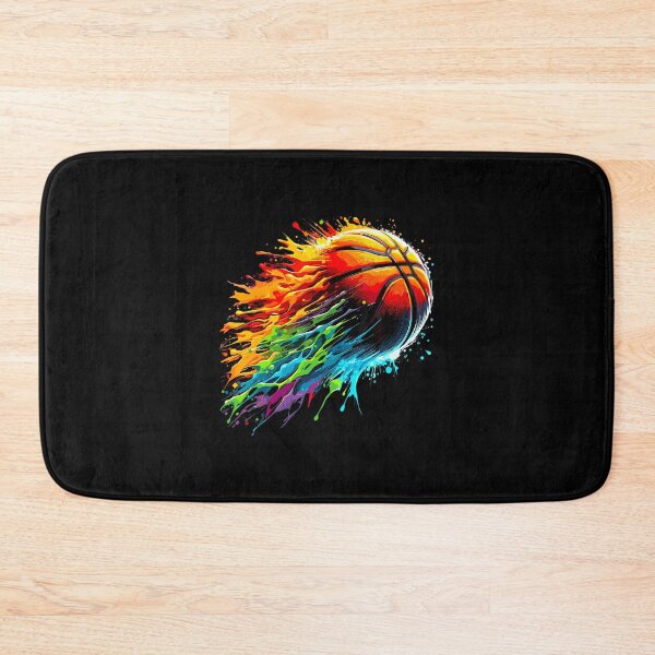 Item preview, Basketball Player Colorful Tie Dye Basketball Ball designed and sold by AlbertaDana.