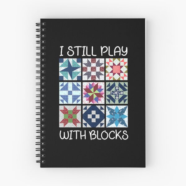 Item preview, I Still Play With Blocks Quilt Funny Quilting designed and sold by MarionCharleen.