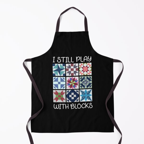 Item preview, I Still Play With Blocks Quilt Funny Quilting designed and sold by MarionCharleen.