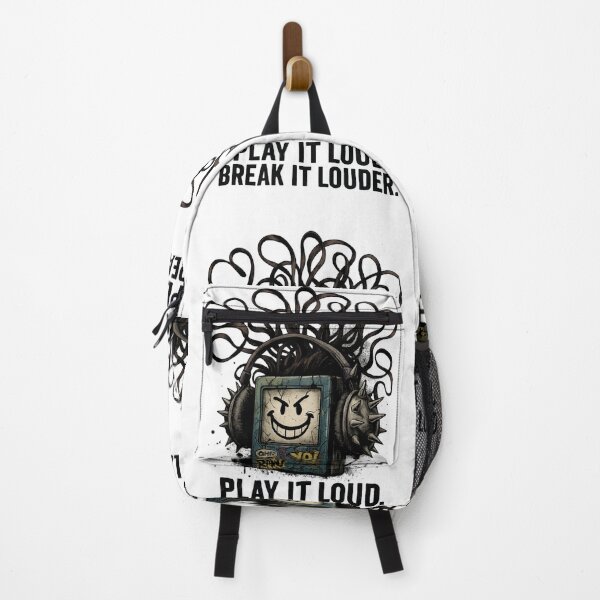Item preview, Grunge Walkman with Spiked Headphones – “Play It Loud, Break It Louder” designed and sold by JonelCrafts.