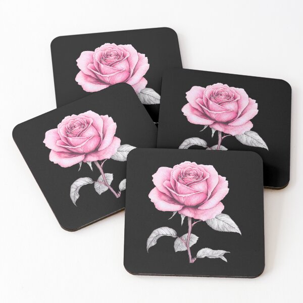 Item preview, Pink Rose Flower Botanist Garden Gardening Flower Rose designed and sold by AlanaKaren.