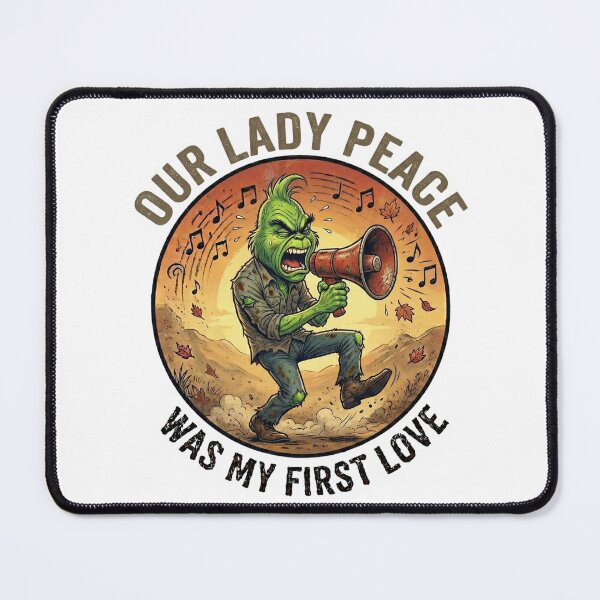 Item preview, Grinch 90s Post Grunge Rocker - Megaphone Alternative Music Parody designed and sold by heisergarziao.