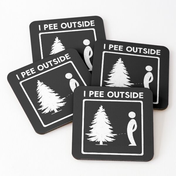 Item preview, I Pee Outside Camping Humor Boy Sign Camp Joke designed and sold by LucilleAntoi.