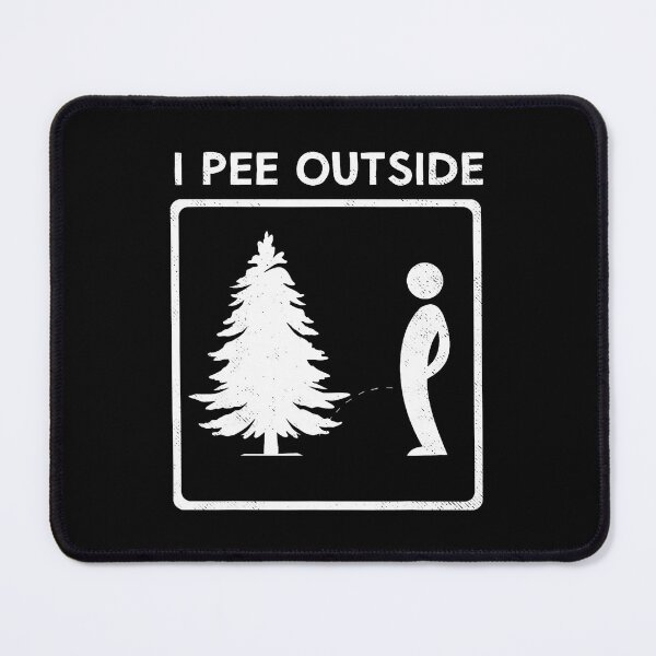 Item preview, I Pee Outside Camping Humor Boy Sign Camp Joke designed and sold by LucilleAntoi.