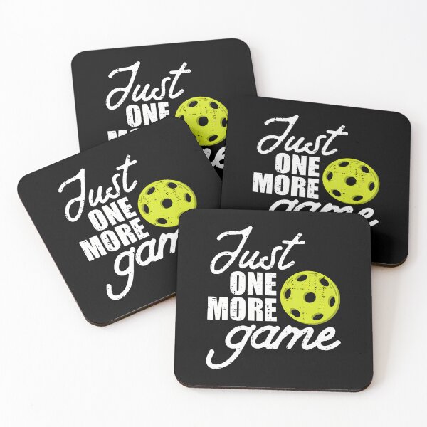 Item preview, Pickleball Just One More Game Pickle Ball designed and sold by JenniferJanice.