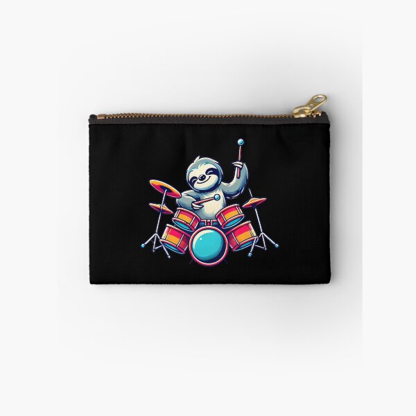 Item preview, Cute Sloth Playing Drums Sloths Drummer Music designed and sold by EstherDiane.