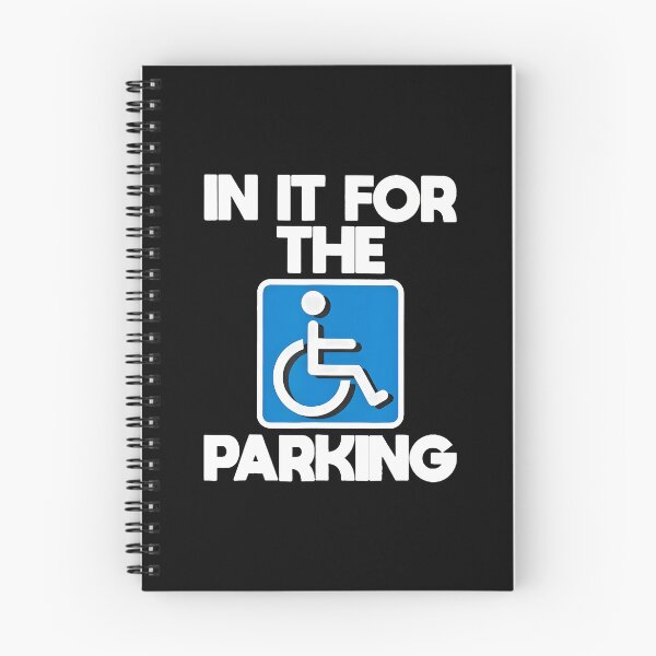 Item preview, In It For The Parking Handicapped Disabled designed and sold by DorisElaine.