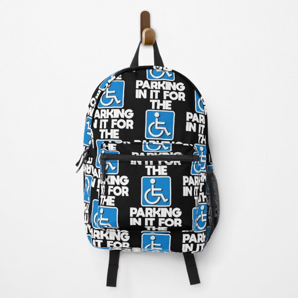 Item preview, In It For The Parking Handicapped Disabled designed and sold by DorisElaine.