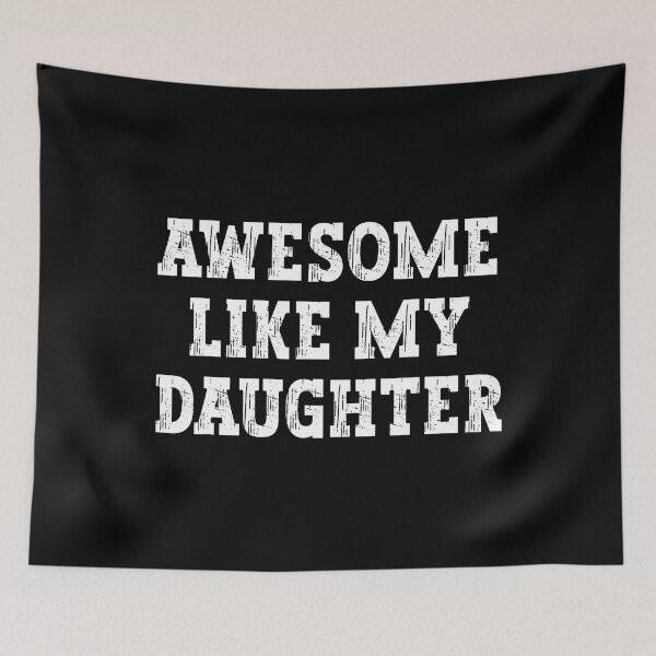 Item preview, Awesome Like My Daughter Vintage Men Dad Father Fathers Day designed and sold by LucilleAntoi.