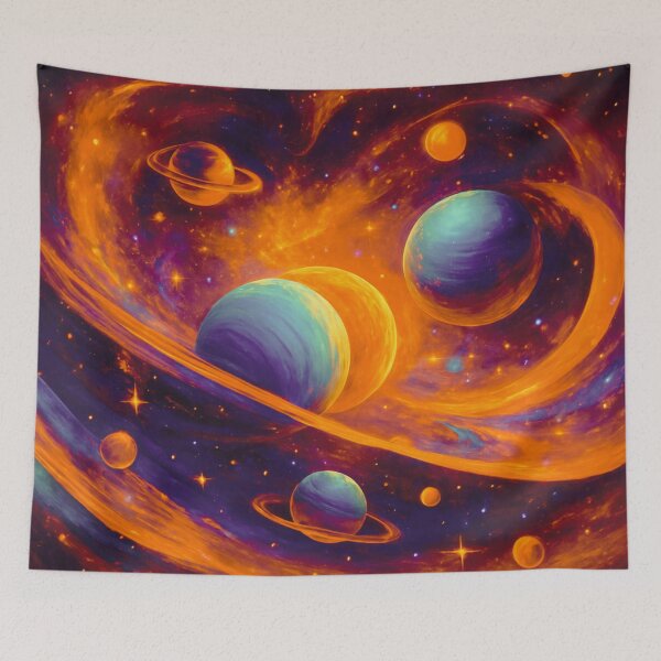 Item preview, Carnival Dance of the Planets. designed and sold by Zofia Sosnecka.