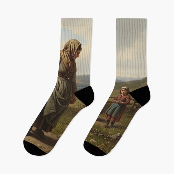 Item preview, Serie countryside 1/3 - The Young Fowlers Classic Rural Life Painting designed and sold by KiwiRider.