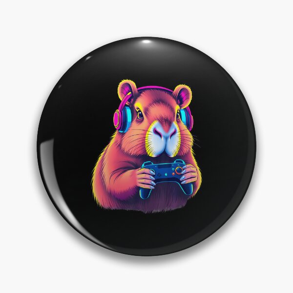 Artikelvorschau, Capybara-Videospiel – Spaß für Gamer und Tierliebhaber entworfen und verkauft von EstherDiane.