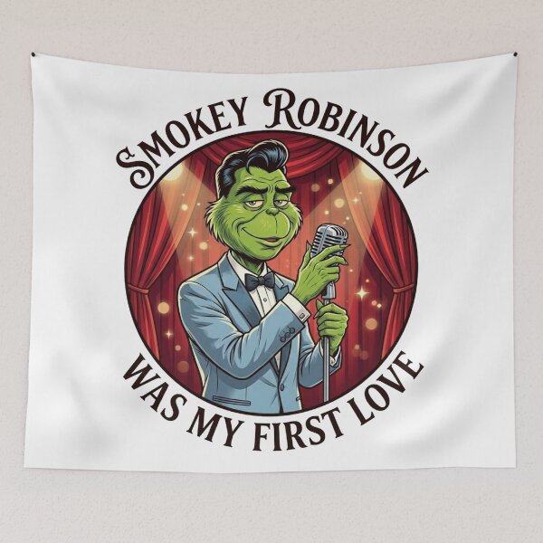 Item preview, Grinch 60s Motown Soul Singer - Smooth R&B Legend Parody designed and sold by heisergarziao.
