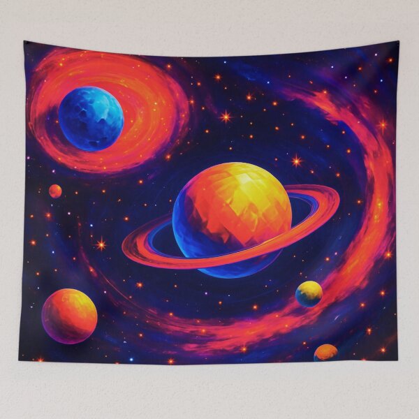 Item preview,  Carnival Dance of the Planets. designed and sold by Zofia Sosnecka.