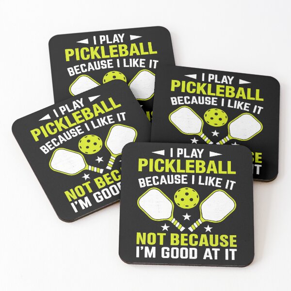 Item preview, I Play Pickleball Because I Like It Not Im Good At It designed and sold by LucilleAntoi.