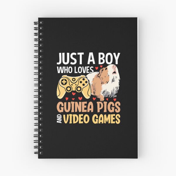 Item preview, Just A Boy Who Loves Guinea Pigs And Video Games - Gamer Men designed and sold by JenniferJanice.