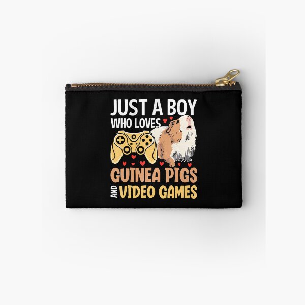 Item preview, Just A Boy Who Loves Guinea Pigs And Video Games - Gamer Men designed and sold by JenniferJanice.