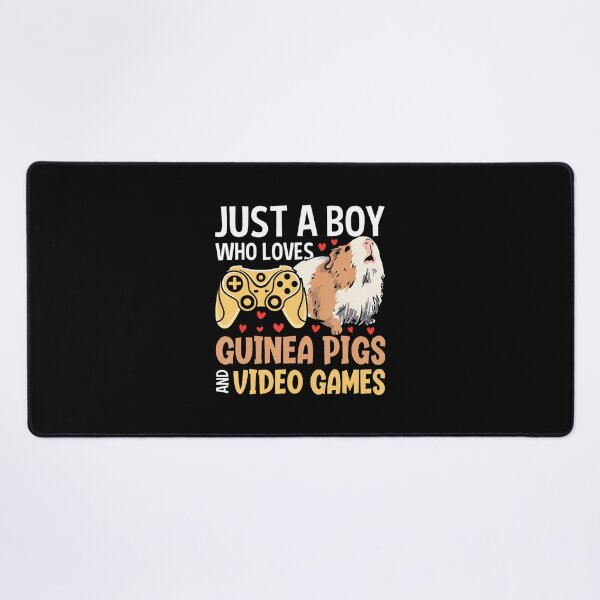 Item preview, Just A Boy Who Loves Guinea Pigs And Video Games - Gamer Men designed and sold by JenniferJanice.