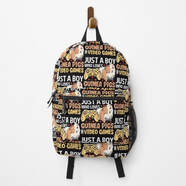Item preview, Just A Boy Who Loves Guinea Pigs And Video Games - Gamer Men designed and sold by JenniferJanice.