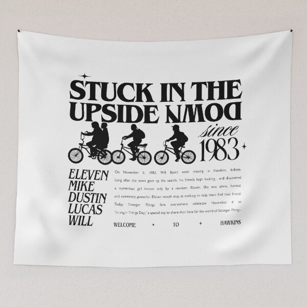 Item preview, Stuck in the Upside Down - S Things designed and sold by HardDraw.