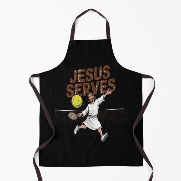 Item preview, Jesus Serves Pickleball Savior Sport Christian Men Women designed and sold by Libbysharts.