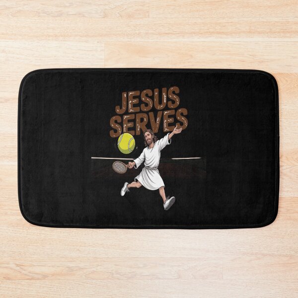 Item preview, Jesus Serves Pickleball Savior Sport Christian Men Women designed and sold by Libbysharts.