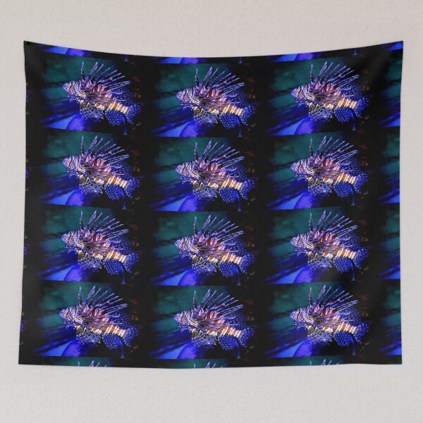 Item preview, Vibrant Lionfish in Aquarium designed and sold by Savannah Gibbs.
