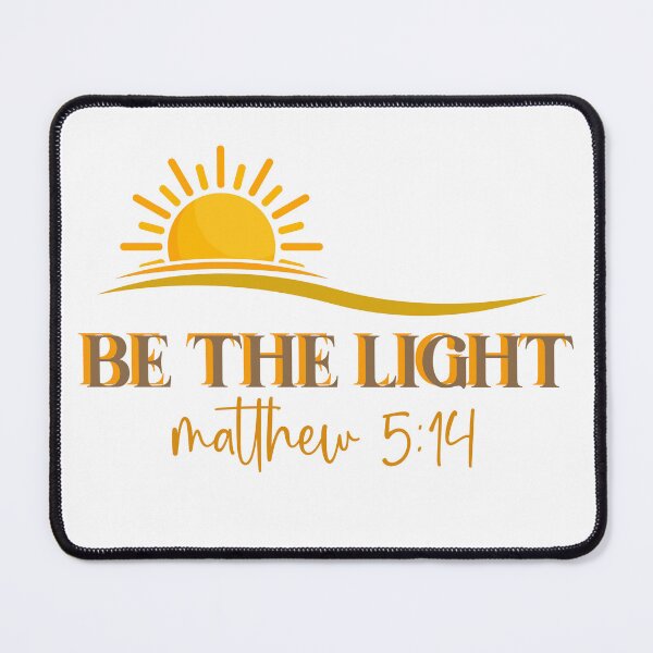Item preview, Christian Faith Be The Light Matthew 5:14 designed and sold by Embers & Incense Co..