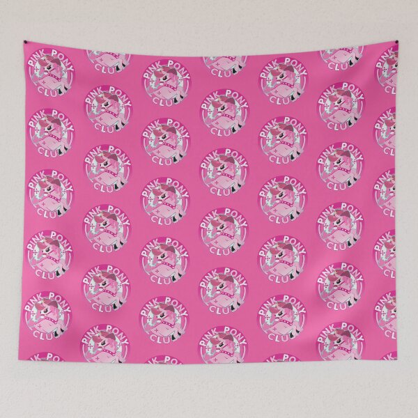 Item preview, Pink Pony Club badge designed and sold by Yan Factorial.