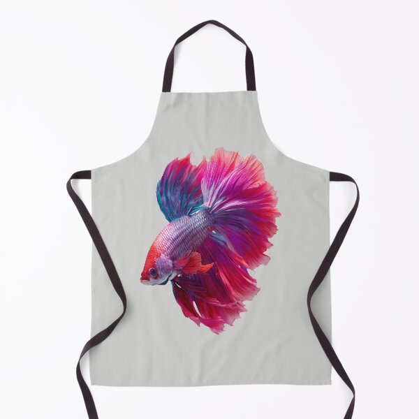 Item preview, Crimson Orchid Betta Siamese Fighting Fish with Flowing Red and Purple Fins designed and sold by meganohm.