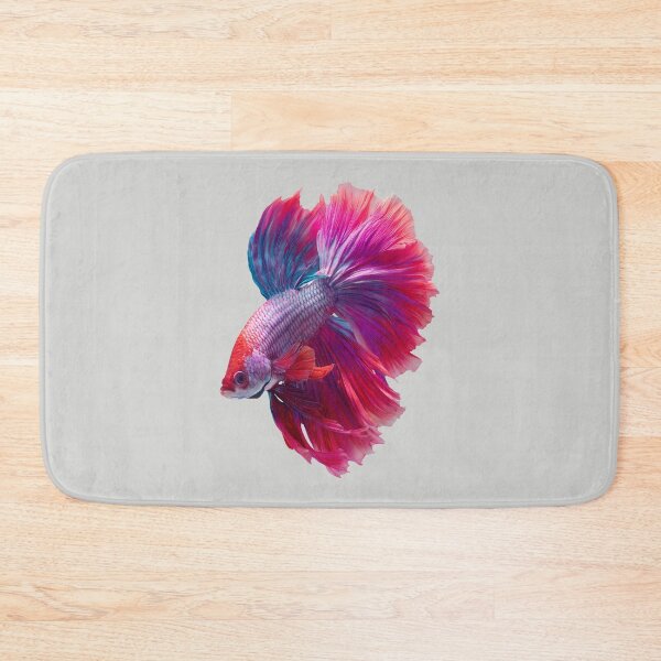 Item preview, Crimson Orchid Betta Siamese Fighting Fish with Flowing Red and Purple Fins designed and sold by meganohm.