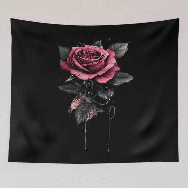Item preview, Pink Rose Flower Botanist Garden Flower Rose designed and sold by DorisElaine.