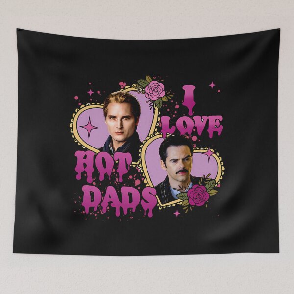 Item preview, I Love Hot Dads Charlies Swan Carlisle Cullen designed and sold by Dominik-shop0.