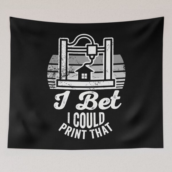 Item preview, I Bet I Could Print That 3D Printer designed and sold by LucilleAntoi.