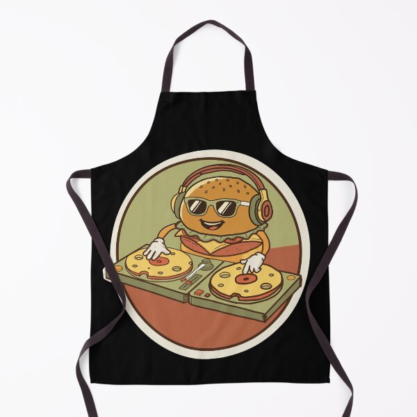 Item preview, Burger DJ Funny Food Humor “Spin The Cheese” Music Lover T-Shirt designed and sold by Popstudio85.