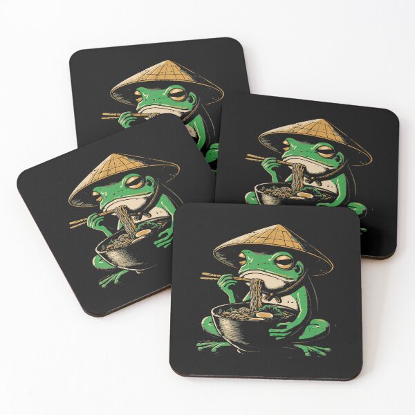 Item preview, Japanese Frog Ramen Kawaii Food Noodle Art Women Men designed and sold by DorisElaine.