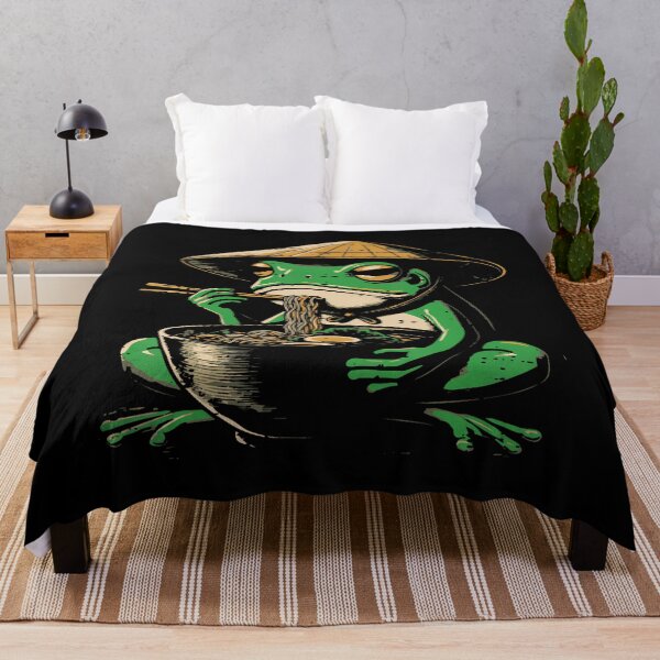 Item preview, Japanese Frog Ramen Kawaii Food Noodle Art Women Men designed and sold by DorisElaine.