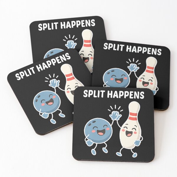 Item preview, Funny Bowling Pun Love To Bowl Split Happens designed and sold by LucilleAntoi.