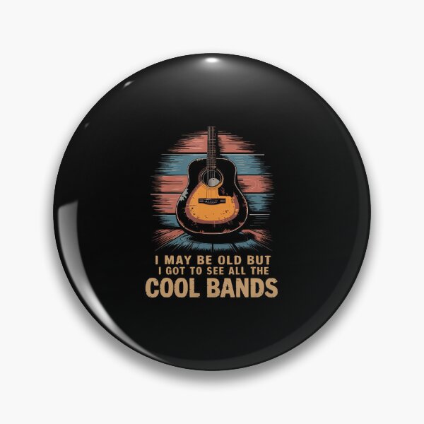 Item preview, I May Be Old But I Got To See All The Cool Bands designed and sold by JenniferJanice.
