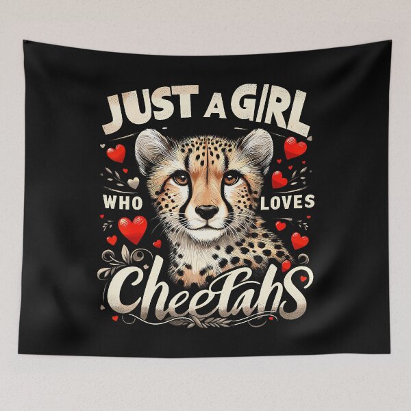 Item preview, Cheetah Cute Just A Girl Who Loves Cheetahs designed and sold by EstherDiane.